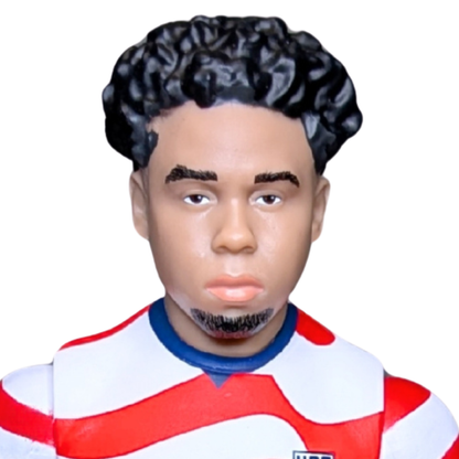 Banbo Toys SOCKERS 2026 USMNT Weston McKennie Home Jersey 8" Collectible Soccer Action Figure