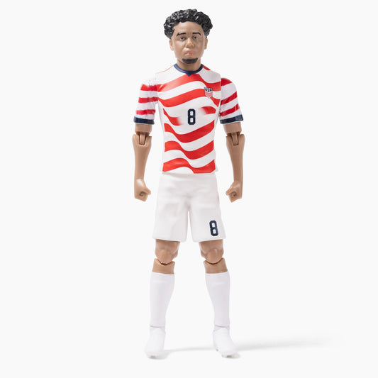 Banbo Toys SOCKERS 2026 USMNT Weston McKennie Home Jersey 8" Collectible Soccer Action Figure