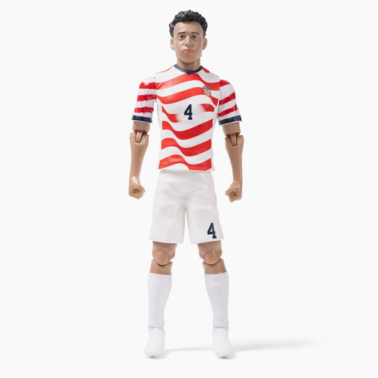 Banbo Toys SOCKERS 2026 USMNT Tyler Adams Home Jersey 8" Collectible Soccer Action Figure