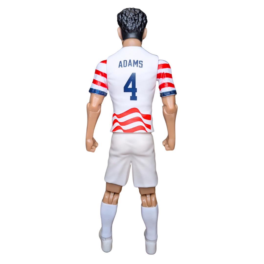 Banbo Toys SOCKERS 2026 USMNT Tyler Adams Home Jersey 8" Collectible Soccer Action Figure