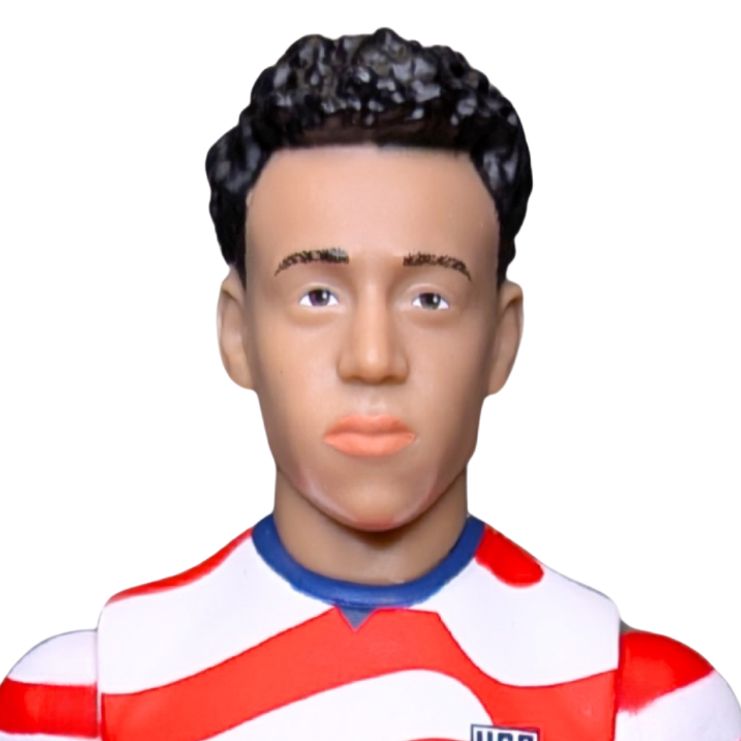 Banbo Toys SOCKERS 2026 USMNT Tyler Adams Home Jersey 8" Collectible Soccer Action Figure
