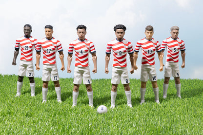 Banbo Toys SOCKERS 2026 USMNT Tyler Adams Home Jersey 8" Collectible Soccer Action Figure