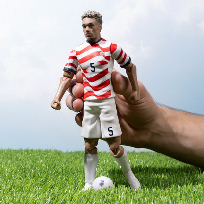 Banbo Toys SOCKERS 2026 USMNT Antonee Robinson Home Jersey 8" Collectible Soccer Action Figure