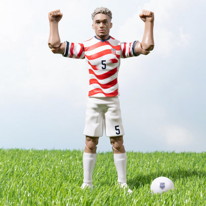 Banbo Toys SOCKERS 2026 USMNT Antonee Robinson Home Jersey 8" Collectible Soccer Action Figure