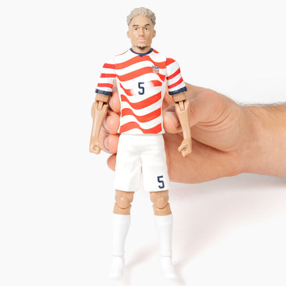 Banbo Toys SOCKERS 2026 USMNT Antonee Robinson Home Jersey 8" Collectible Soccer Action Figure