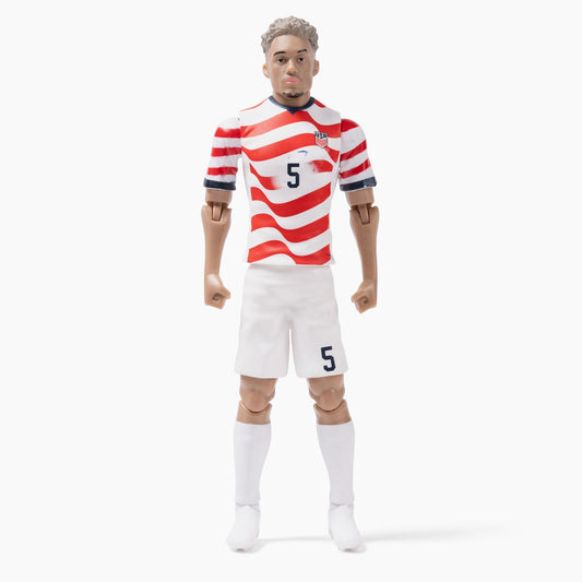 Banbo Toys SOCKERS 2026 USMNT Antonee Robinson Home Jersey 8" Collectible Soccer Action Figure