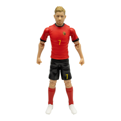 Banbo Toys SOCKERS 2026 Belgium National Team De Bruyne 8" Collectible Soccer Action Figure