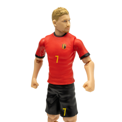 Banbo Toys SOCKERS 2026 Belgium National Team De Bruyne 8" Collectible Soccer Action Figure
