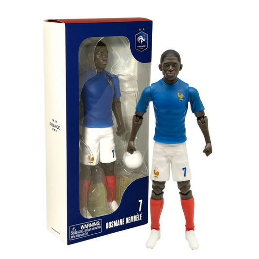 Banbo Toys SOCKERS France National Ousmane Dembélé 8" Collectible Soccer Action Figure