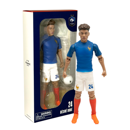 Banbo Toys SOCKERS France National Désiré Doué 8" Collectible Soccer Action Figure