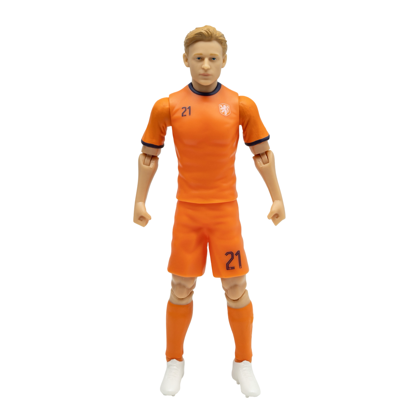 Banbo Toys SOCKERS Netherlands National Frenkie de Jong 8" Collectible Soccer Action Figure