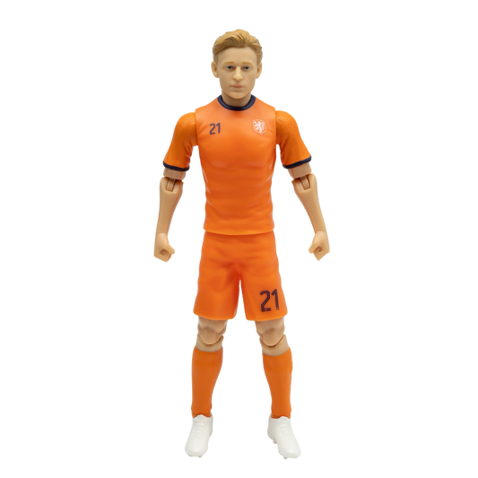 Banbo Toys SOCKERS Netherlands National Frenkie de Jong 8" Collectible Soccer Action Figure