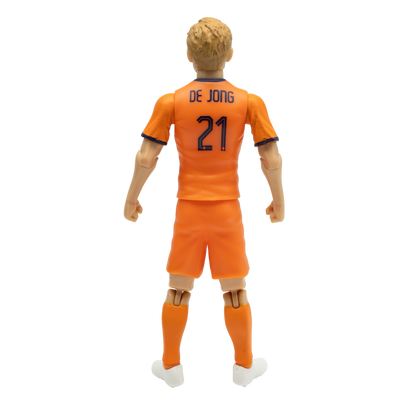 Banbo Toys SOCKERS Netherlands National Frenkie de Jong 8" Collectible Soccer Action Figure