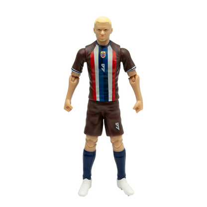 Banbo Toys SOCKERS Norway National Erling Haaland 8" Collectible Soccer Action Figure