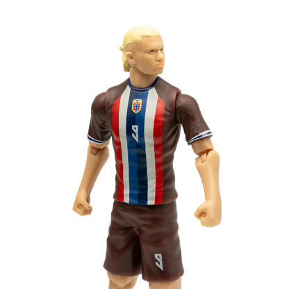Banbo Toys SOCKERS Norway National Erling Haaland 8" Collectible Soccer Action Figure