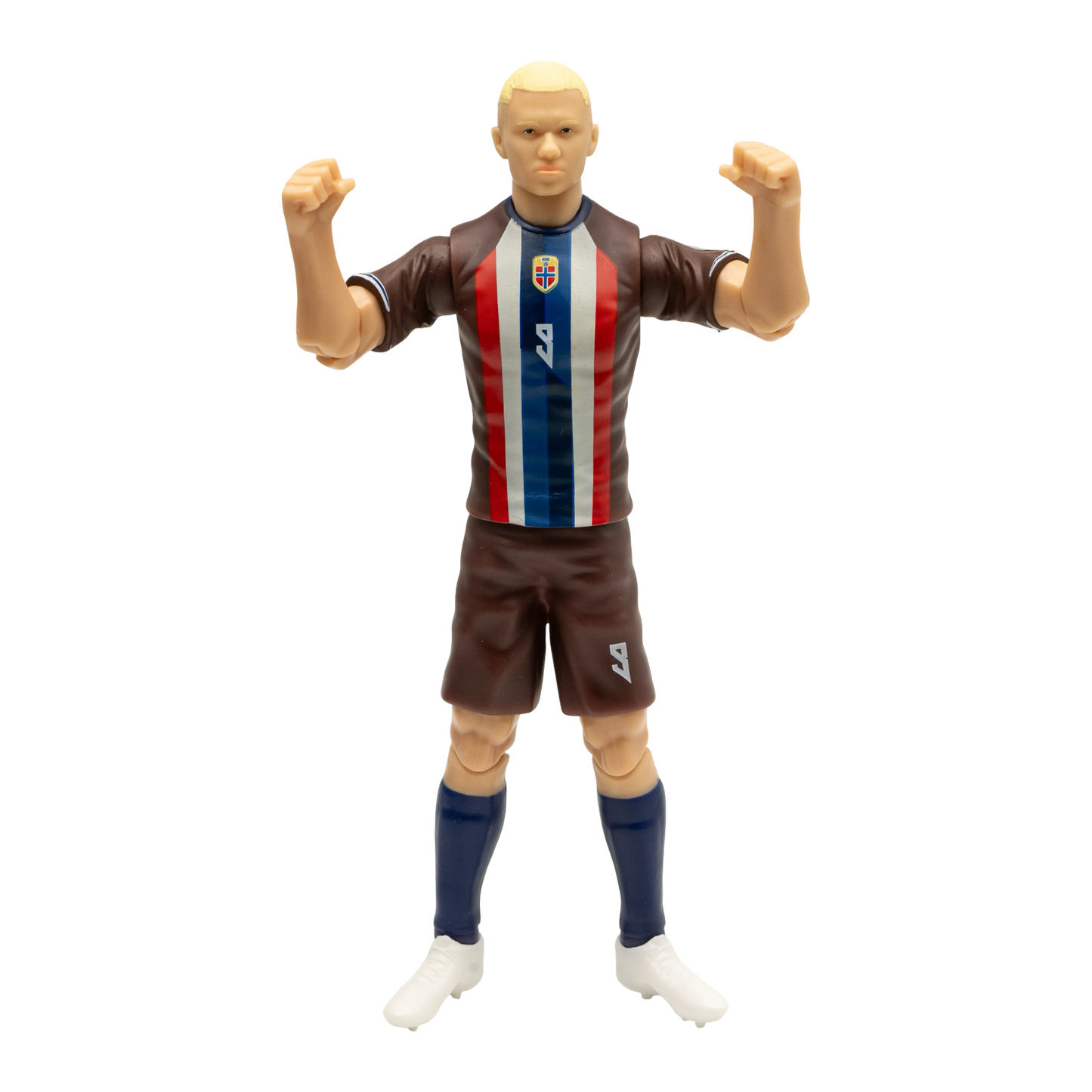 Banbo Toys SOCKERS Norway National Erling Haaland 8" Collectible Soccer Action Figure