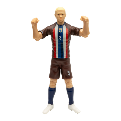 Banbo Toys SOCKERS Norway National Erling Haaland 8" Collectible Soccer Action Figure