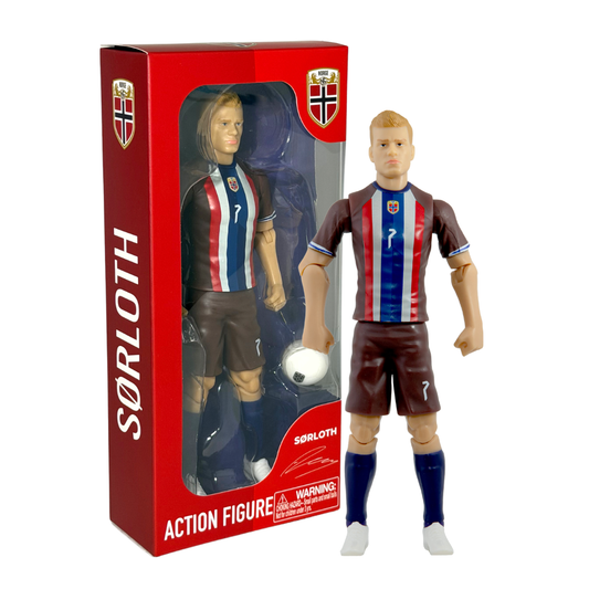 Banbo Toys SOCKERS Norway National Alexander Sørloth 8" Collectible Soccer Action Figure
