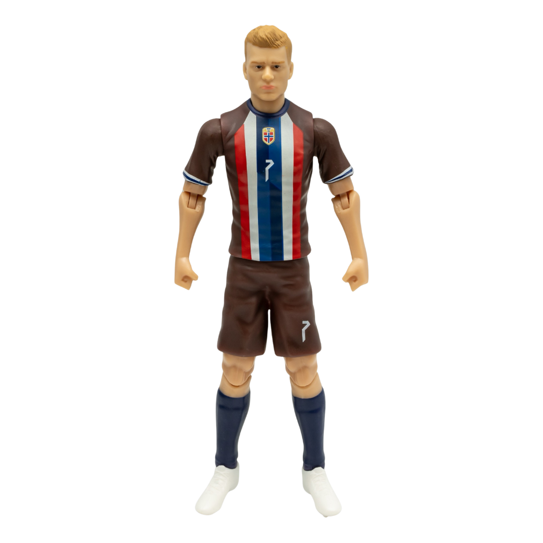 Banbo Toys SOCKERS Norway National Alexander Sørloth 8" Collectible Soccer Action Figure