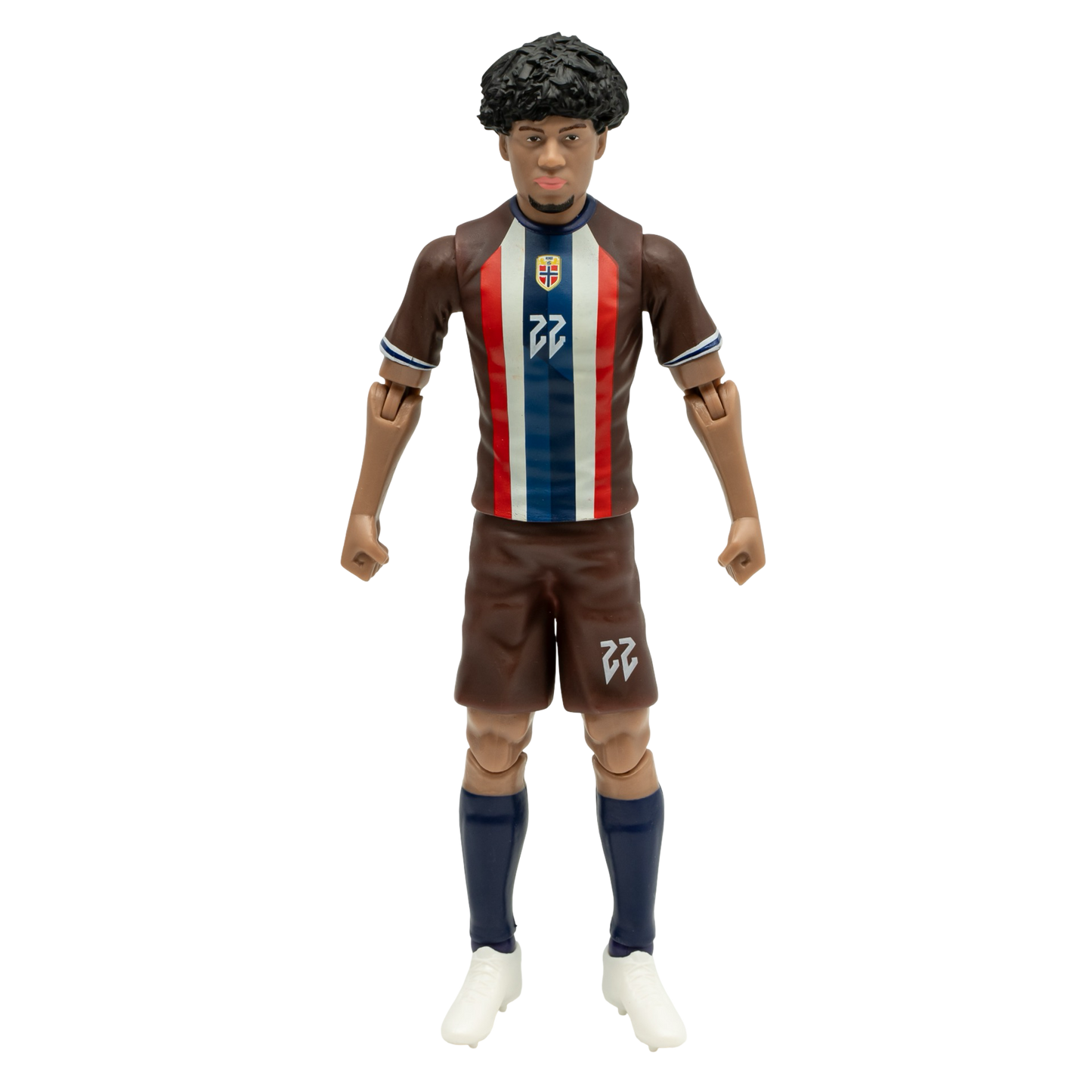 Banbo Toys SOCKERS Norway National Oscar Bobb 8" Collectible Soccer Action Figure