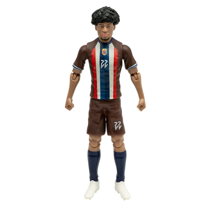Banbo Toys SOCKERS Norway National Oscar Bobb 8" Collectible Soccer Action Figure