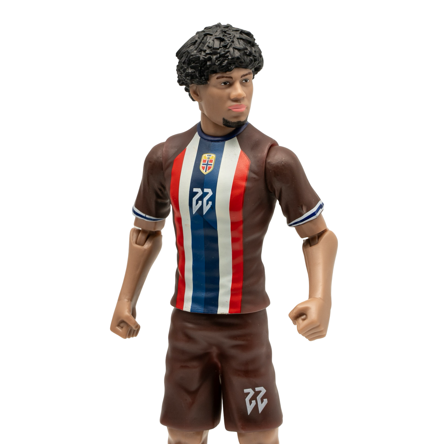 Banbo Toys SOCKERS Norway National Oscar Bobb 8" Collectible Soccer Action Figure