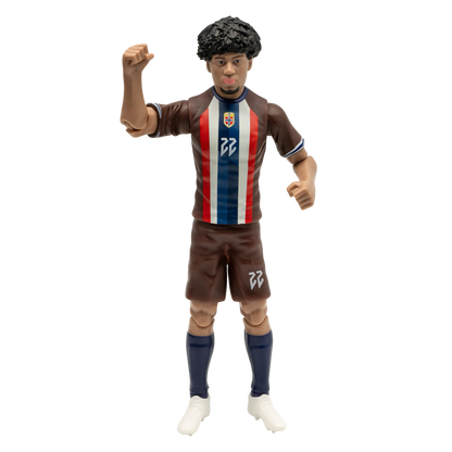 Banbo Toys SOCKERS Norway National Oscar Bobb 8" Collectible Soccer Action Figure