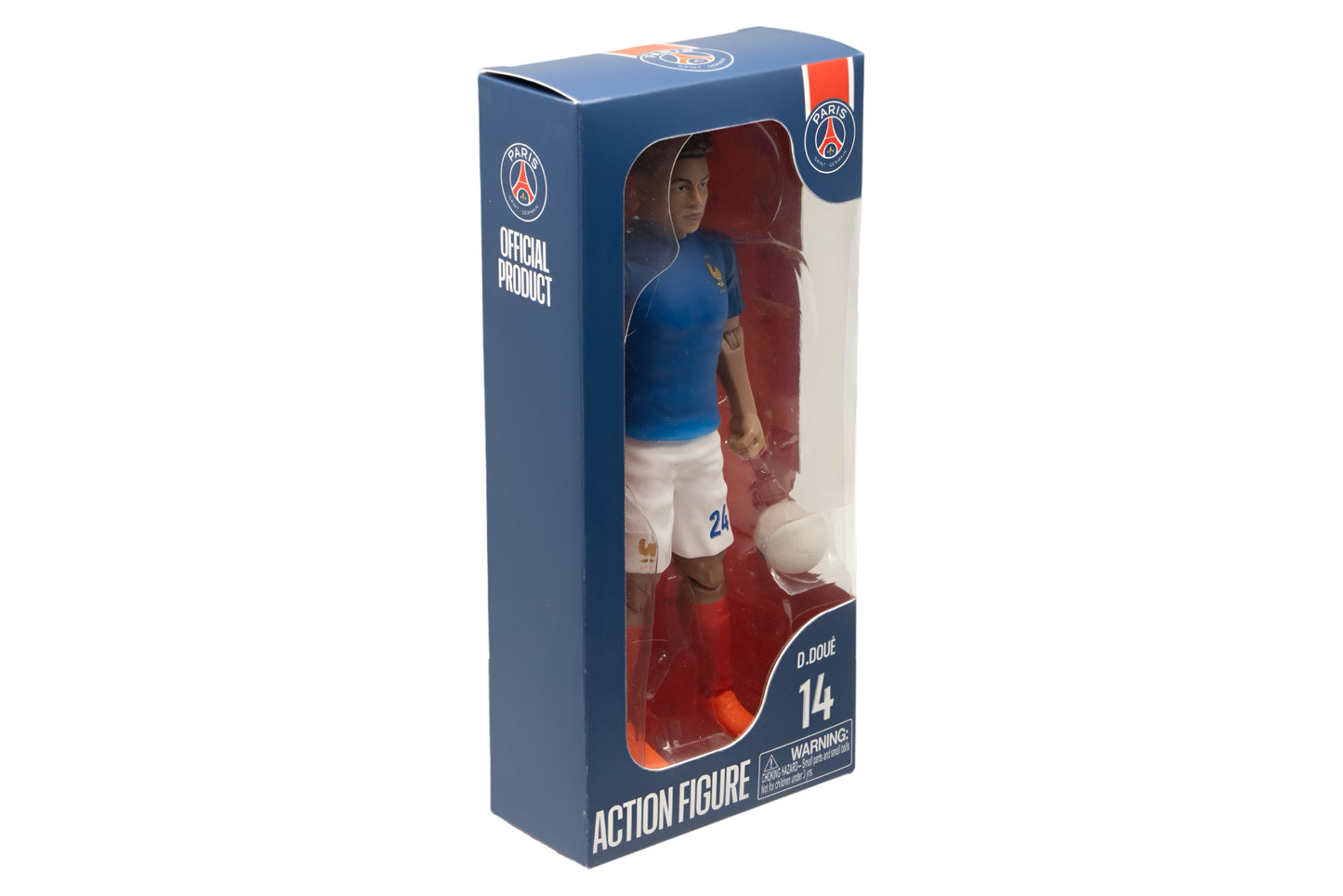 Banbo Toys SOCKERS Paris Saint-Germain Désiré Doué 8" Collectible Soccer Action Figure