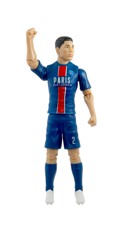Banbo Toys SOCKERS Paris Saint-Germain Achraf Hakimi 8" Collectible Soccer Action Figure