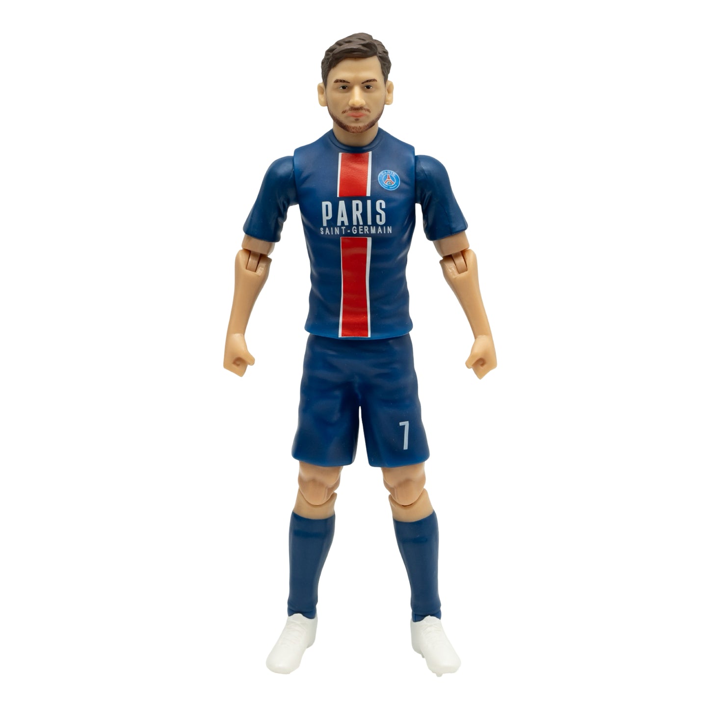 Banbo Toys SOCKERS Paris Saint-Germain Khvicha Kvaratskhelia 8" Collectible Soccer Action Figure
