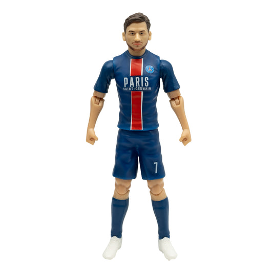 Banbo Toys SOCKERS Paris Saint-Germain Khvicha Kvaratskhelia 8" Collectible Soccer Action Figure