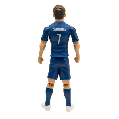 Banbo Toys SOCKERS Paris Saint-Germain Khvicha Kvaratskhelia 8" Collectible Soccer Action Figure