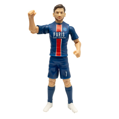 Banbo Toys SOCKERS Paris Saint-Germain Khvicha Kvaratskhelia 8" Collectible Soccer Action Figure