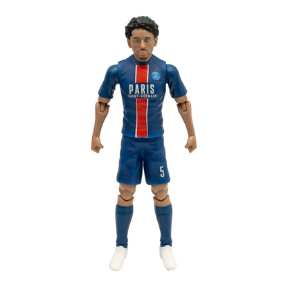 Banbo Toys SOCKERS Paris Saint-Germain Marcos "Marquinhos" Aoas Correa 8" Collectible Soccer Action Figure
