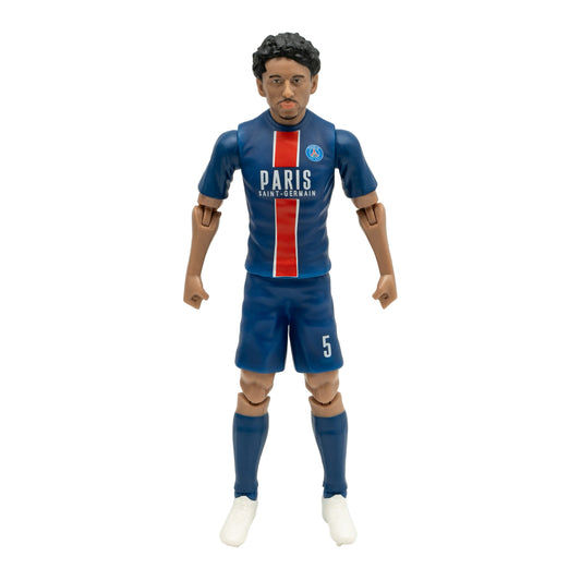 Banbo Toys SOCKERS Paris Saint-Germain Marcos "Marquinhos" Aoas Correa 8" Collectible Soccer Action Figure