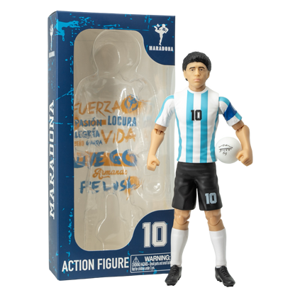 Banbo Toys SOCKERS Argentina Diego Maradona 8" Collectible Soccer Action Figure
