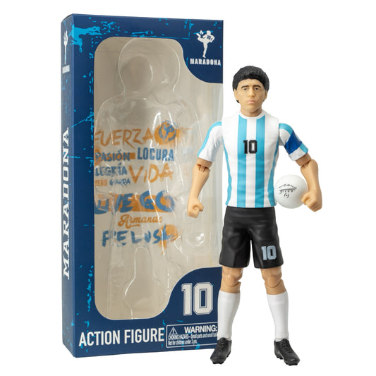Banbo Toys SOCKERS Argentina Diego Maradona 8" Collectible Soccer Action Figure