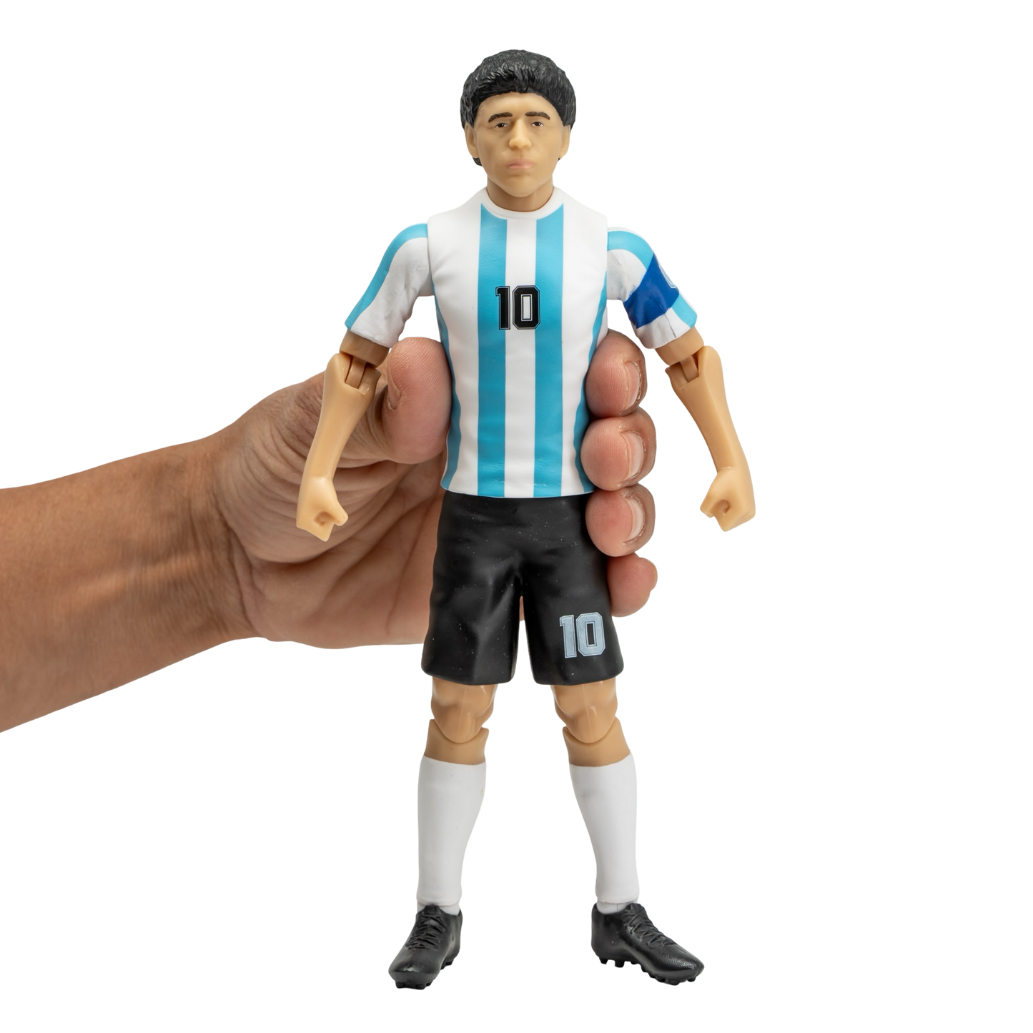 Banbo Toys SOCKERS Argentina Diego Maradona 8" Collectible Soccer Action Figure