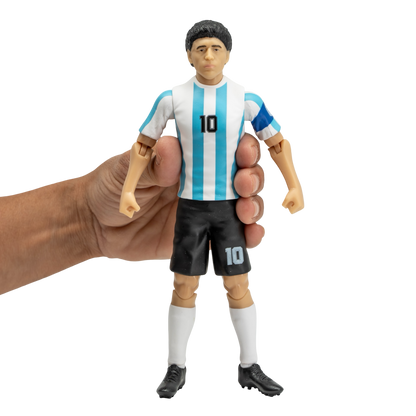 Banbo Toys SOCKERS Argentina Diego Maradona 8" Collectible Soccer Action Figure