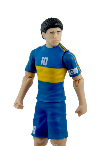 Banbo Toys SOCKERS Boca JR Diego Maradona 8" Collectible Soccer Action Figure