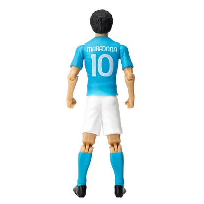 Banbo Toys SOCKERS Napoli Diego Maradona 8" Collectible Soccer Action Figure