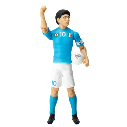 Banbo Toys SOCKERS Napoli Diego Maradona 8" Collectible Soccer Action Figure