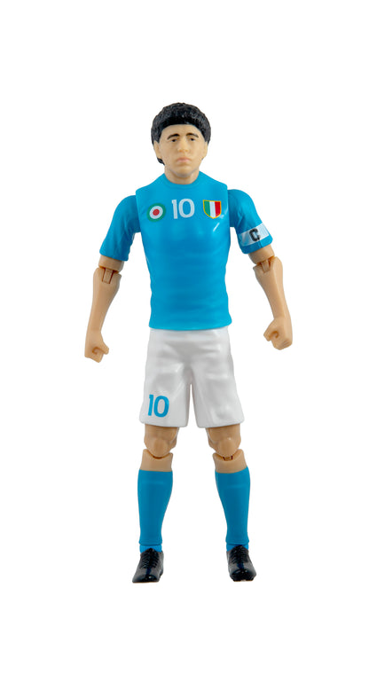 Banbo Toys SOCKERS Napoli Diego Maradona 8" Collectible Soccer Action Figure