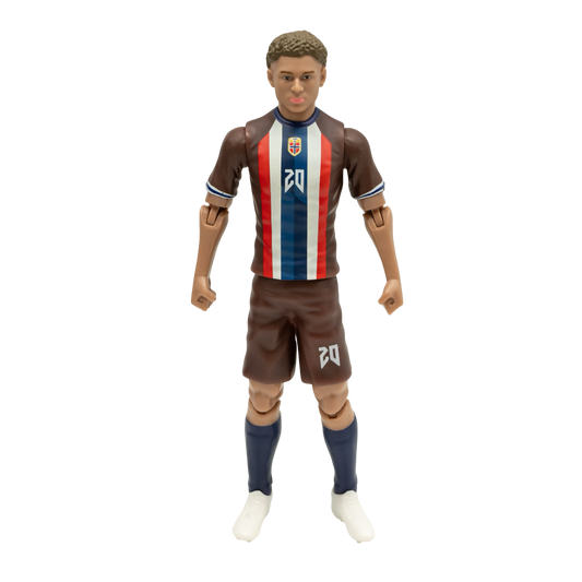 Banbo Toys SOCKERS Norway National Antonio Nusa 8" Collectible Soccer Action Figure