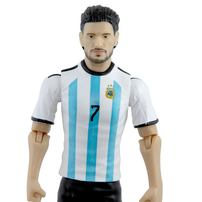 Banbo Toys SOCKERS Argentina National Rodrigo De Paul 8" Collectible Soccer Action Figure