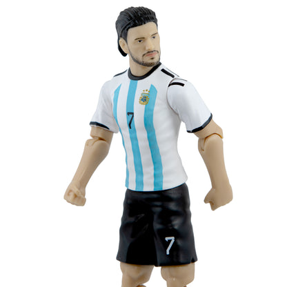 Banbo Toys SOCKERS Argentina National Rodrigo De Paul 8" Collectible Soccer Action Figure
