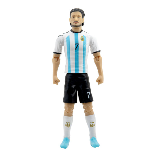 Banbo Toys SOCKERS Argentina National Rodrigo De Paul 8" Collectible Soccer Action Figure