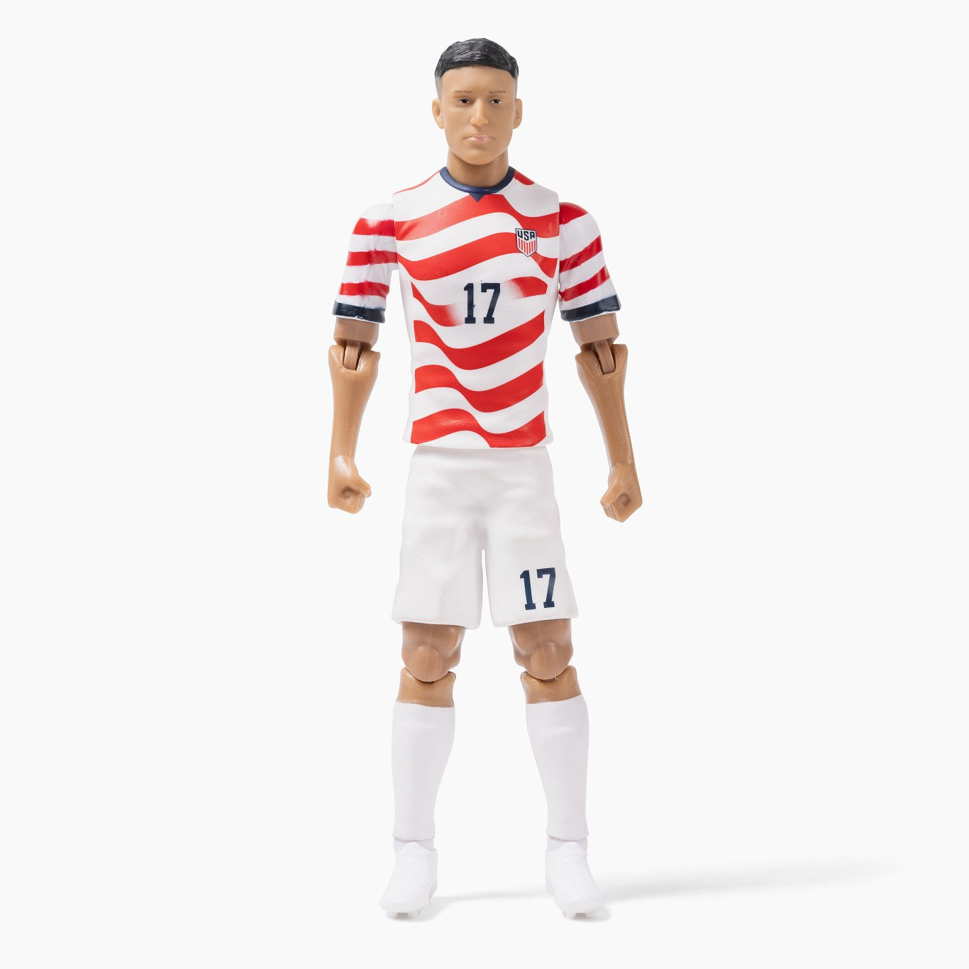 Banbo Toys SOCKERS 2026 USMNT Alejandro Zendejas Home Jersey 8" Collectible Soccer Action Figure