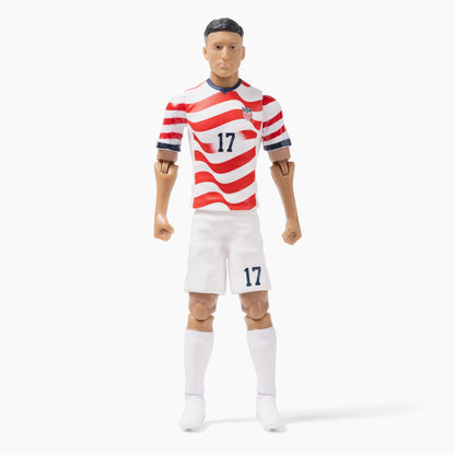 Banbo Toys SOCKERS 2026 USMNT Alejandro Zendejas Home Jersey 8" Collectible Soccer Action Figure