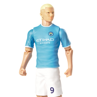 Banbo Toys SOCKERS Manchester City F.C. Erling Haaland 8" Collectible Soccer Action Figure